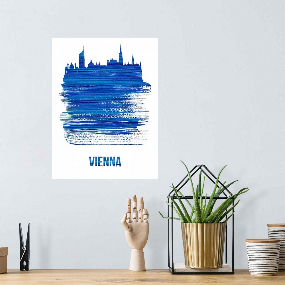 A bohemian room featuring Vienna Skyline