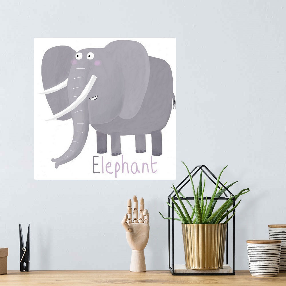A bohemian room featuring E for Elephant