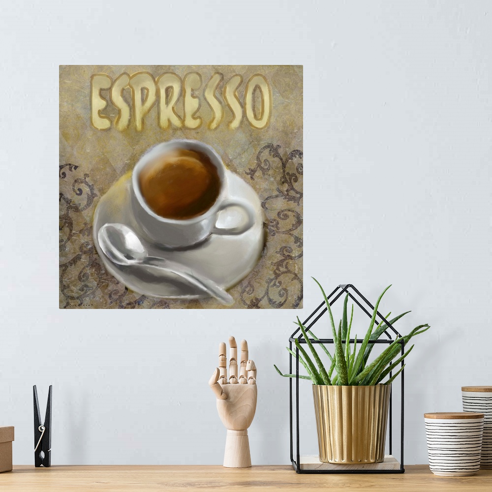 A bohemian room featuring Espresso