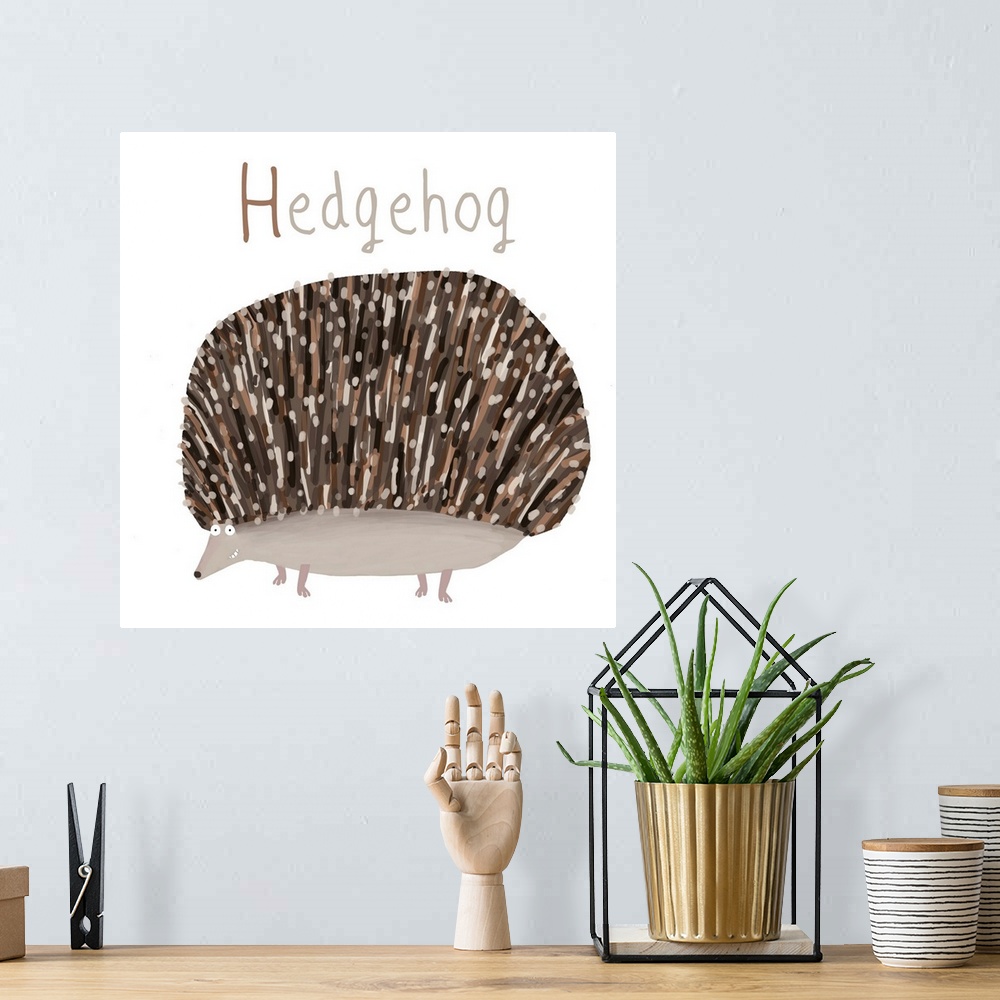 A bohemian room featuring H for Hedgehog
