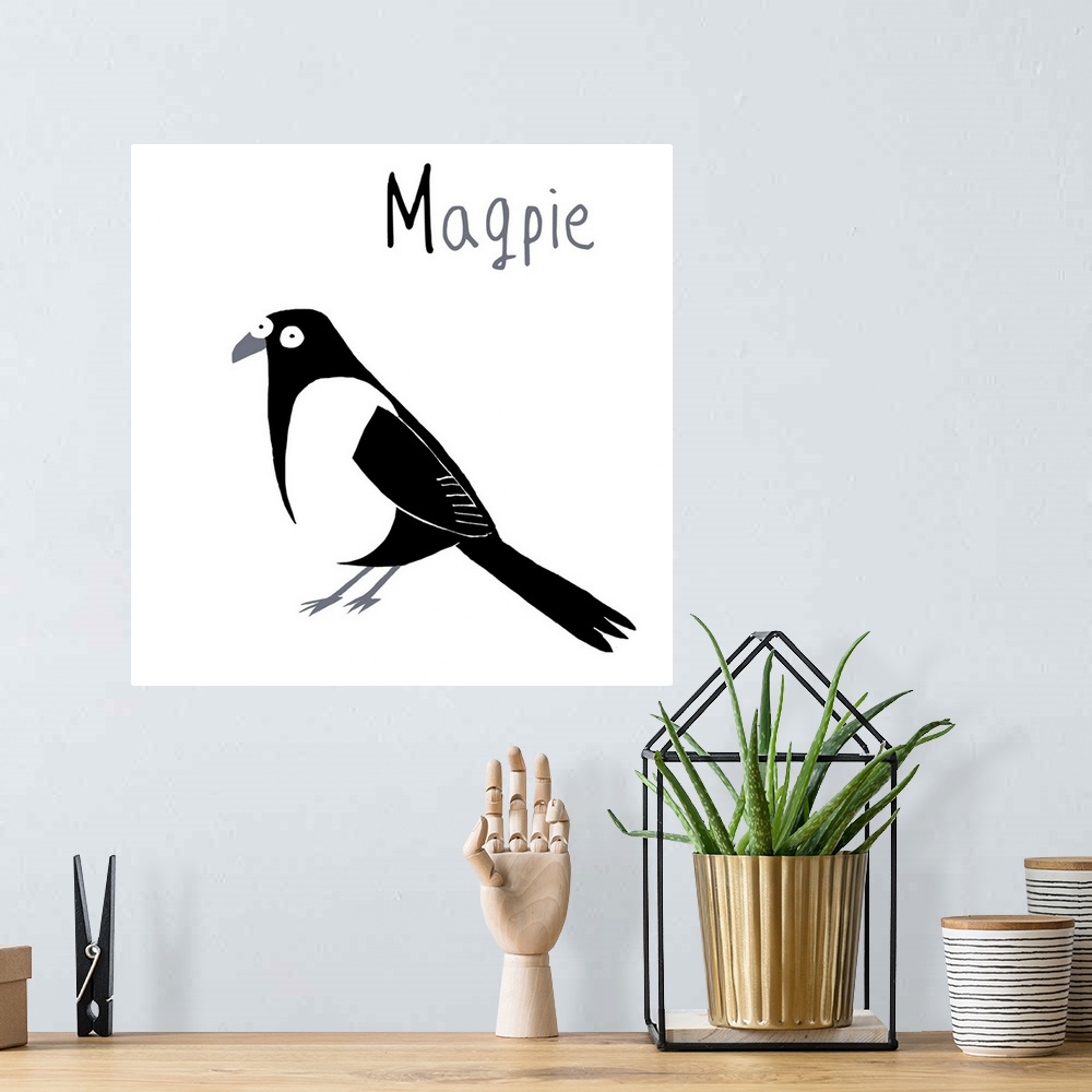 A bohemian room featuring M for Magpie