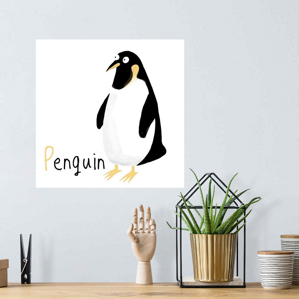 A bohemian room featuring P for Penguin