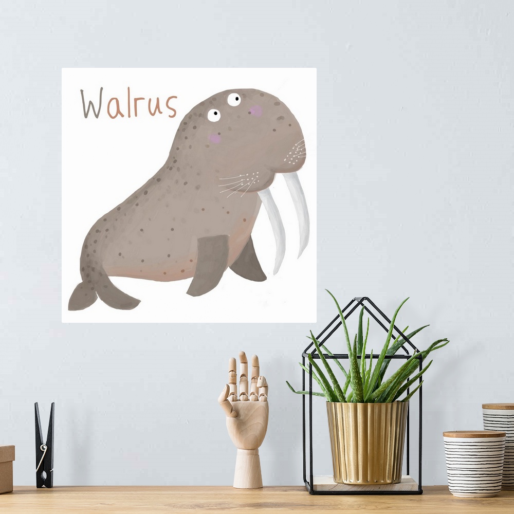A bohemian room featuring W for Walrus