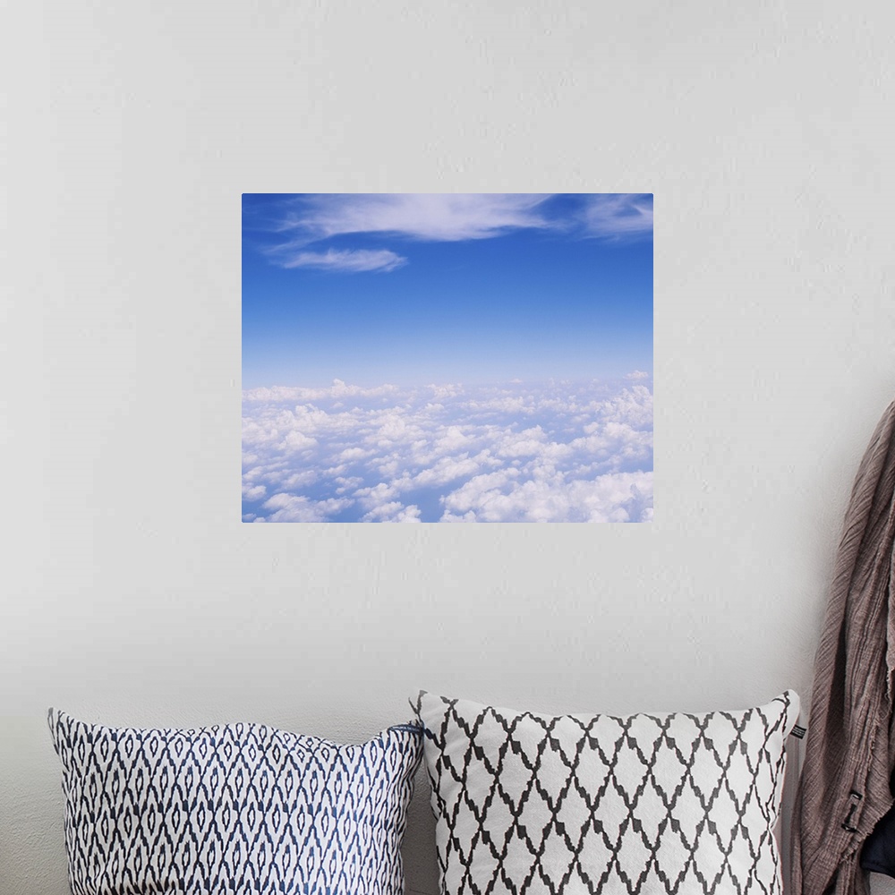 A bohemian room featuring Clouds From Above