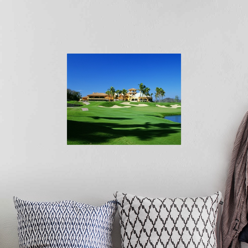 A bohemian room featuring Golf course at Isla Navadad Resort in Manzanillo, Colima, Mexico