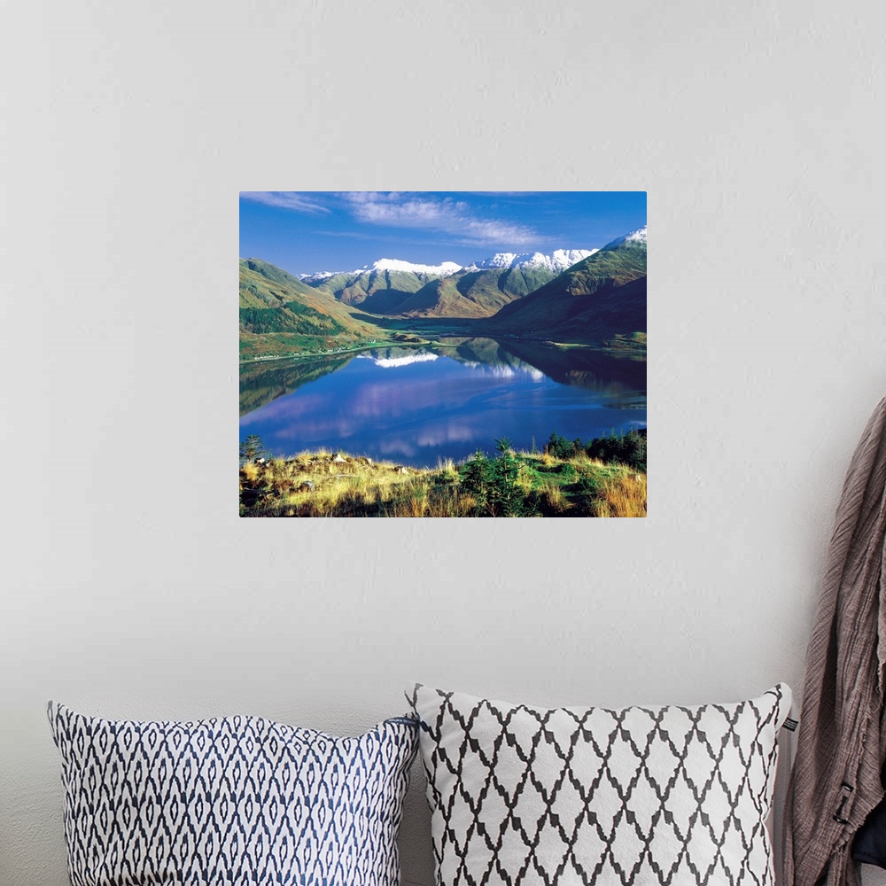 A bohemian room featuring Lake Duich Highlands Scotland