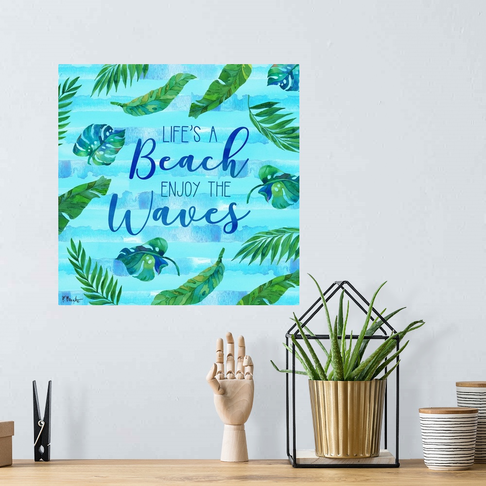 A bohemian room featuring Beach Inspiration III