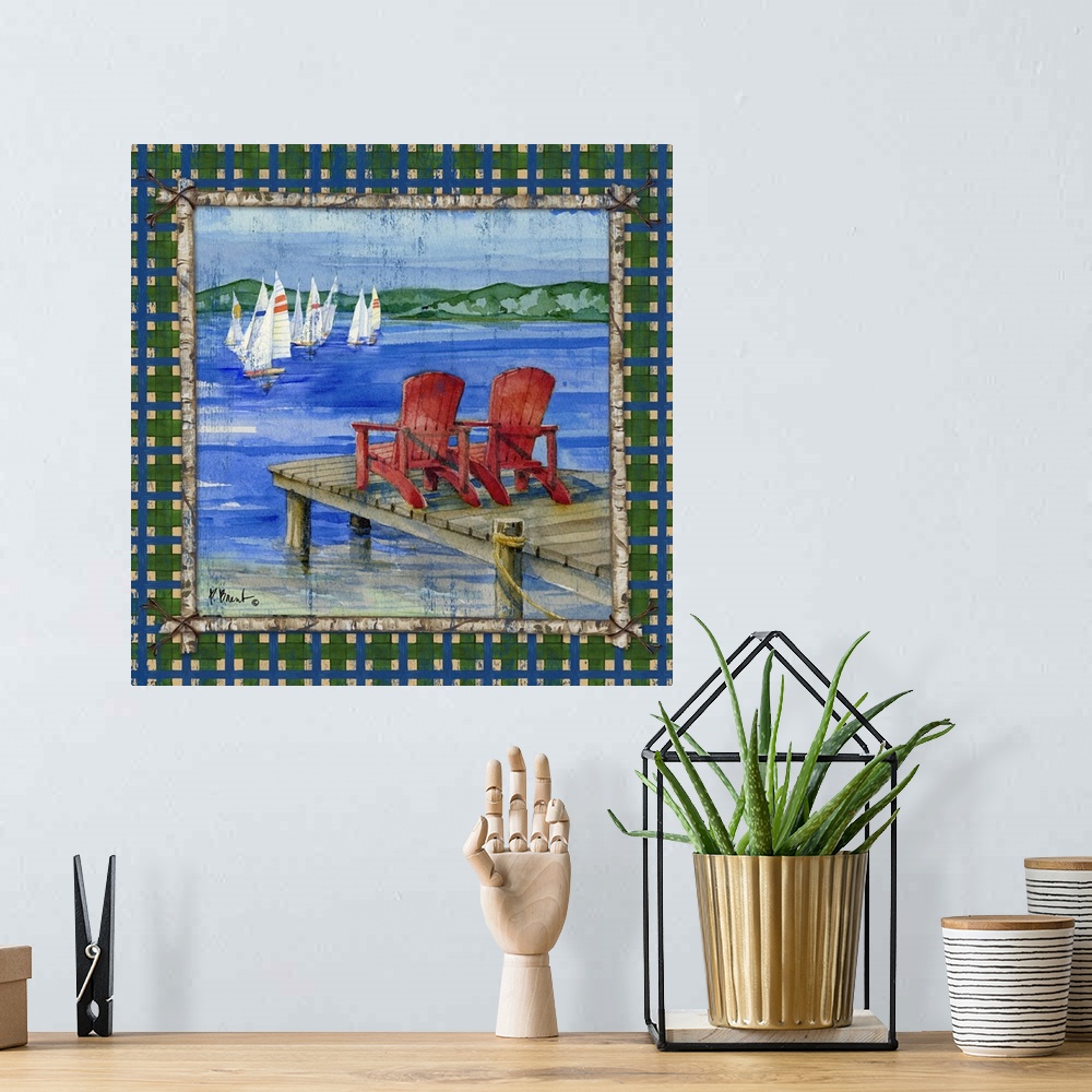 A bohemian room featuring Cypress Lake II