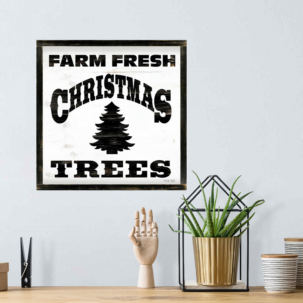 A bohemian room featuring Farm Fresh Christmas Trees I