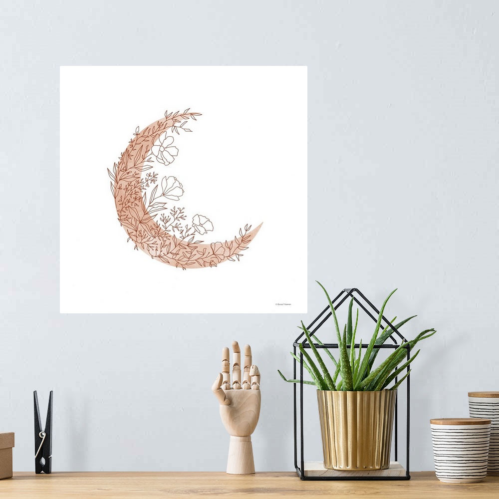 A bohemian room featuring Flowers In The Moon