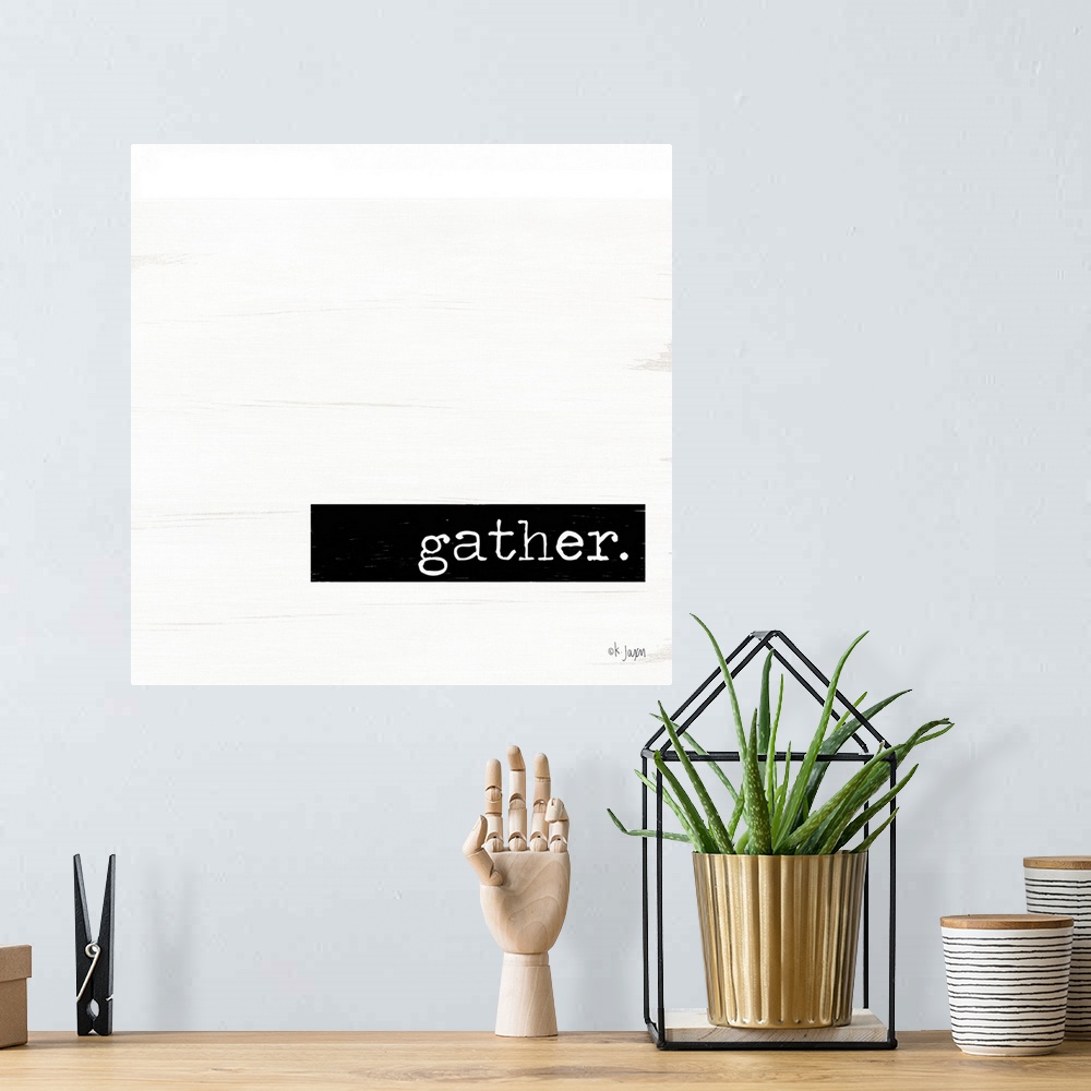A bohemian room featuring Gather