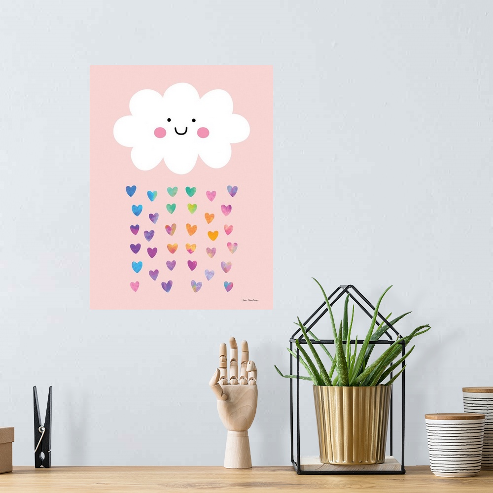 A bohemian room featuring Happy Cloud