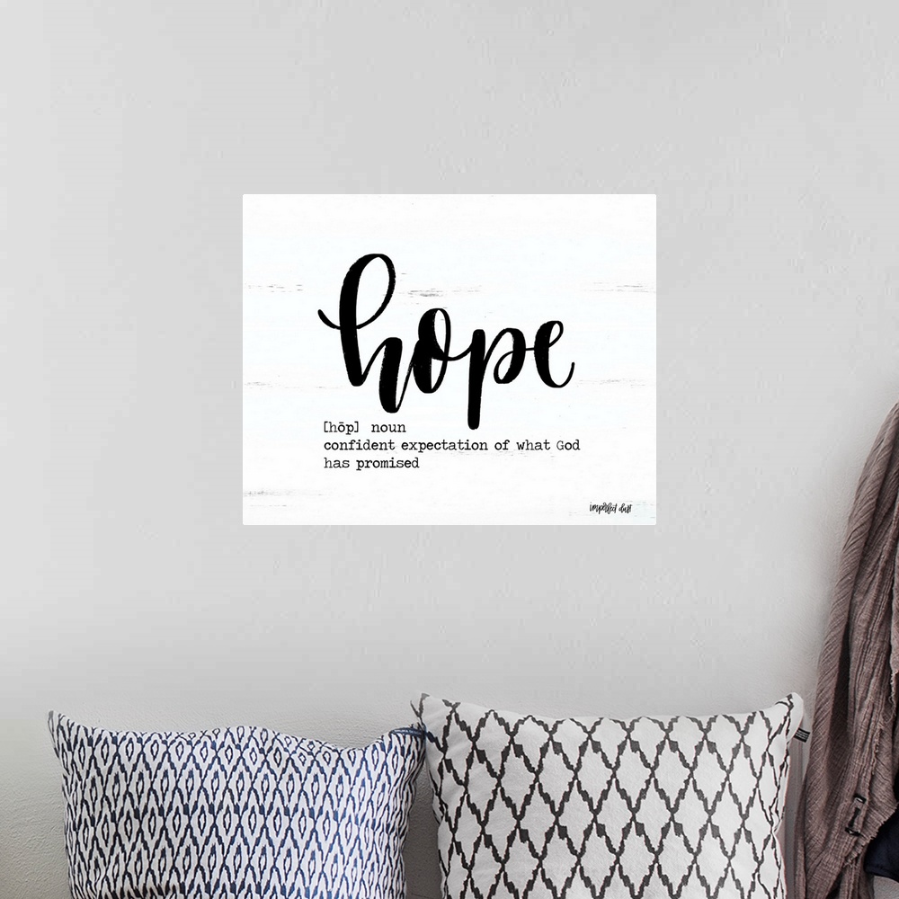 A bohemian room featuring Hope