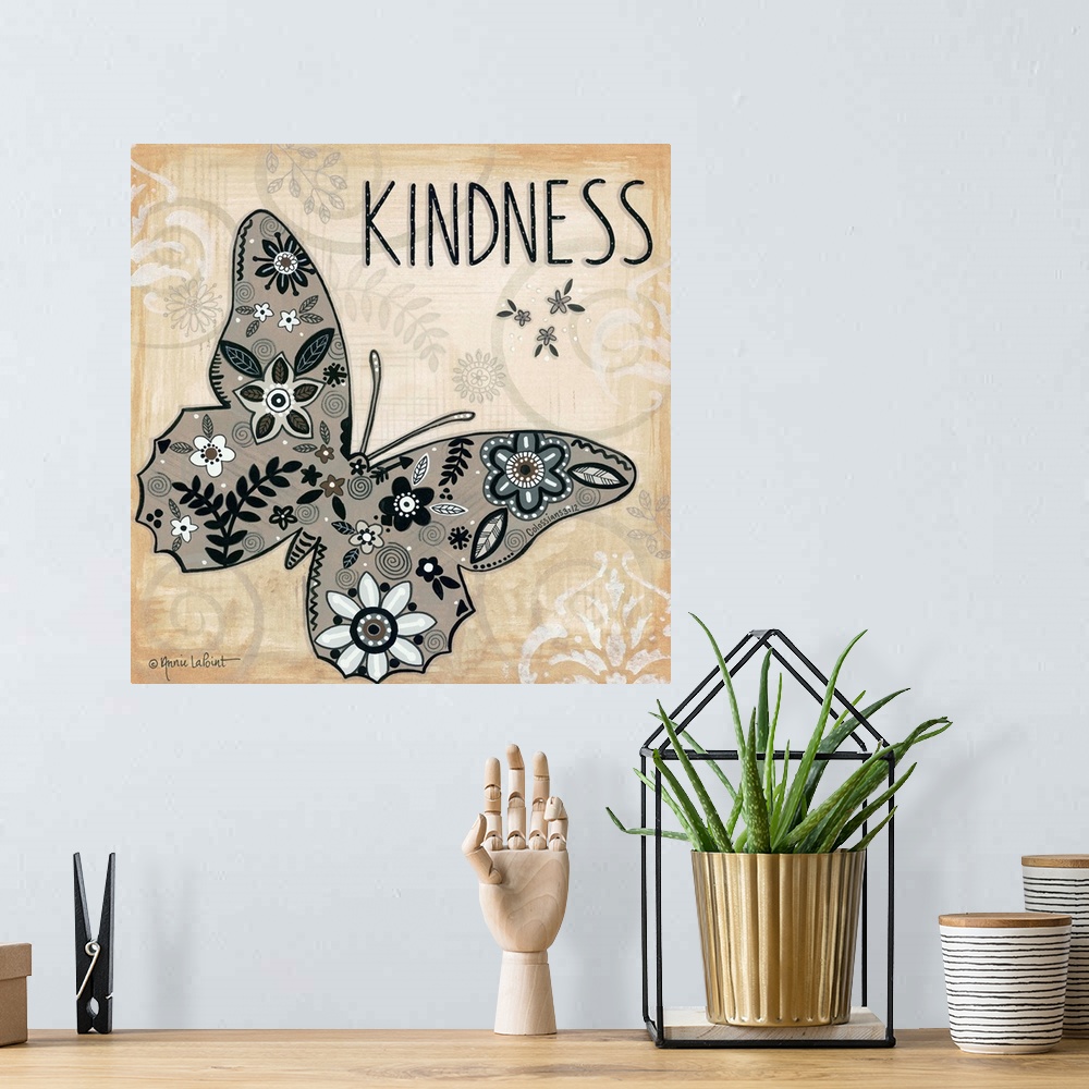 A bohemian room featuring Kindness
