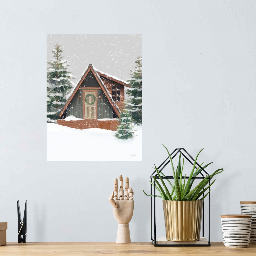 A bohemian room featuring Winter Cottage I
