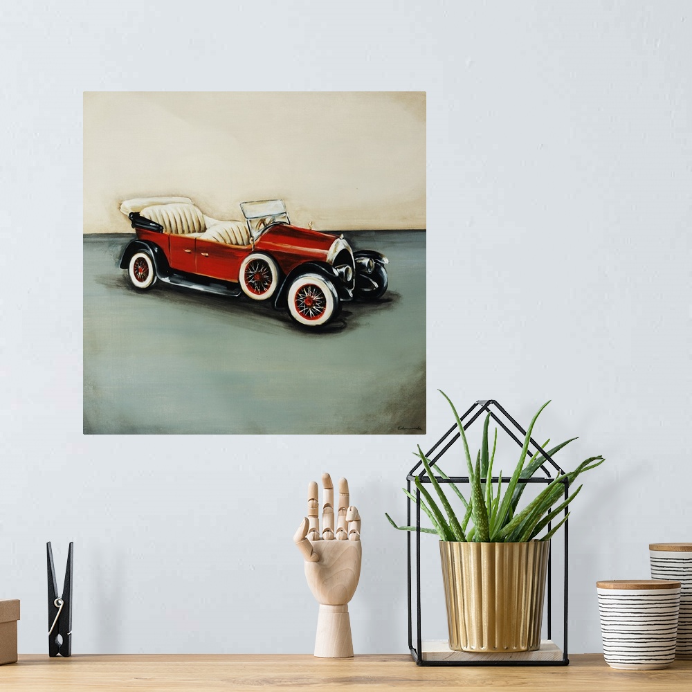 A bohemian room featuring Model T I