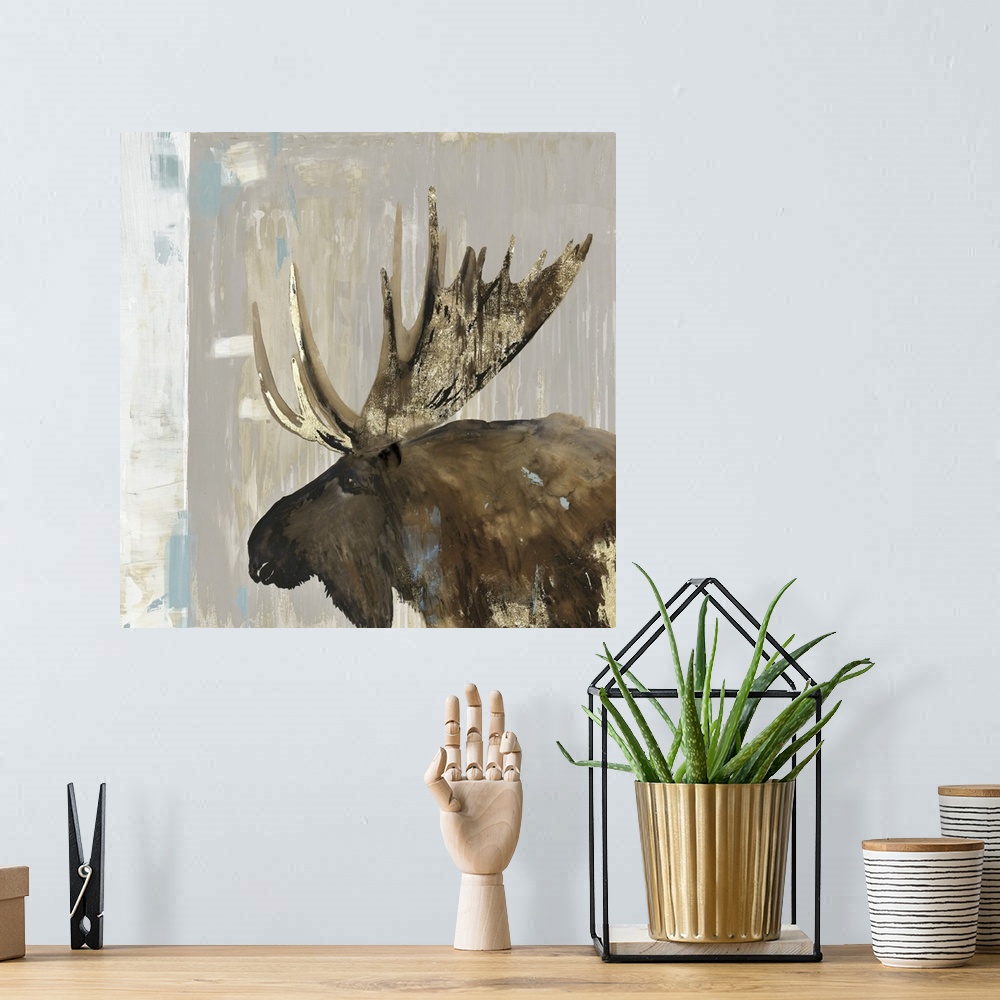 A bohemian room featuring Moose Tails I