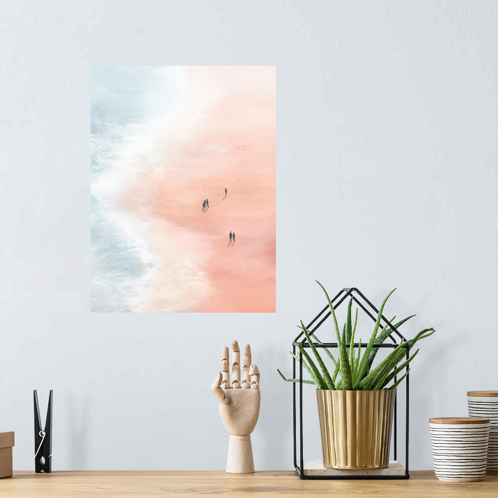 A bohemian room featuring Pink Sand Beaches I