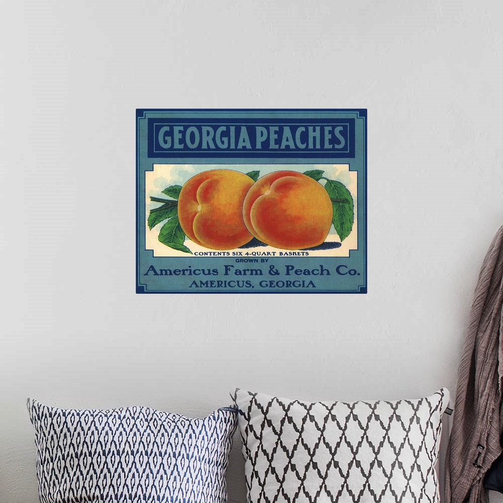 A bohemian room featuring Georgia Peaches