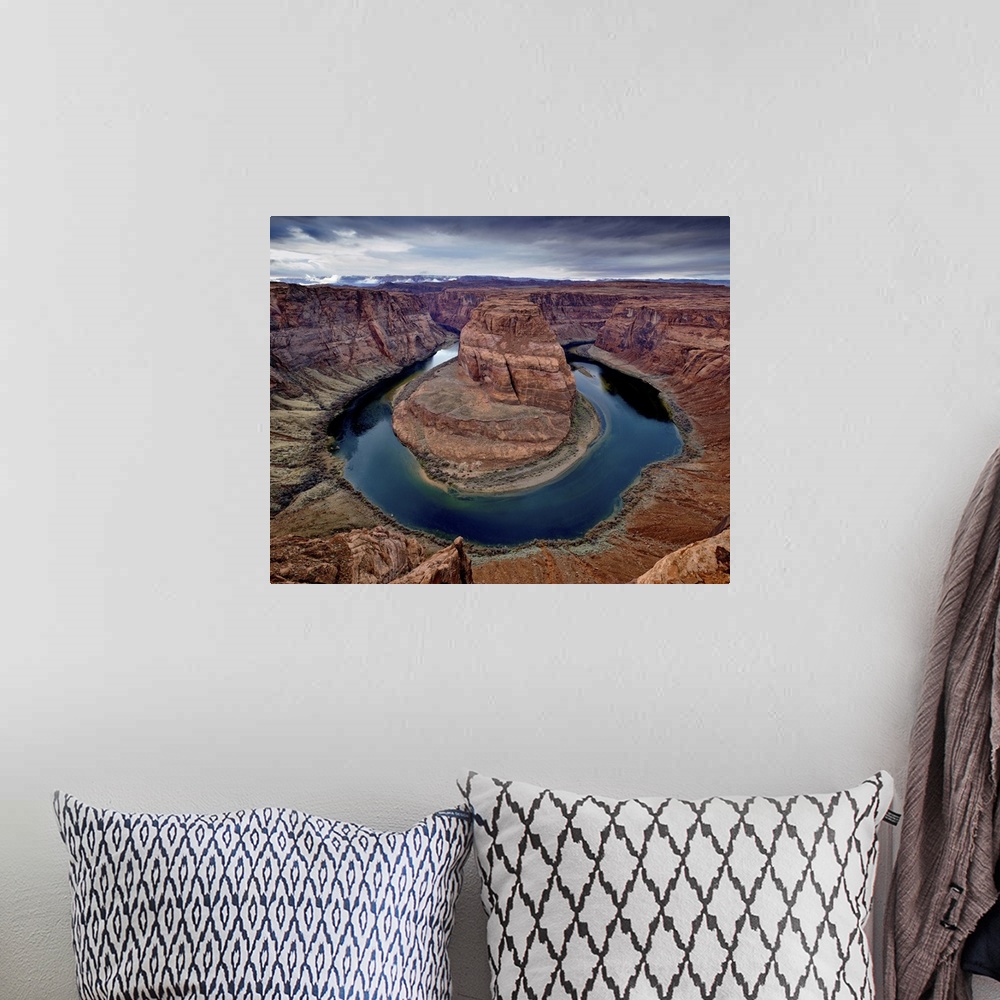 A bohemian room featuring Storm at Horseshoe Bend