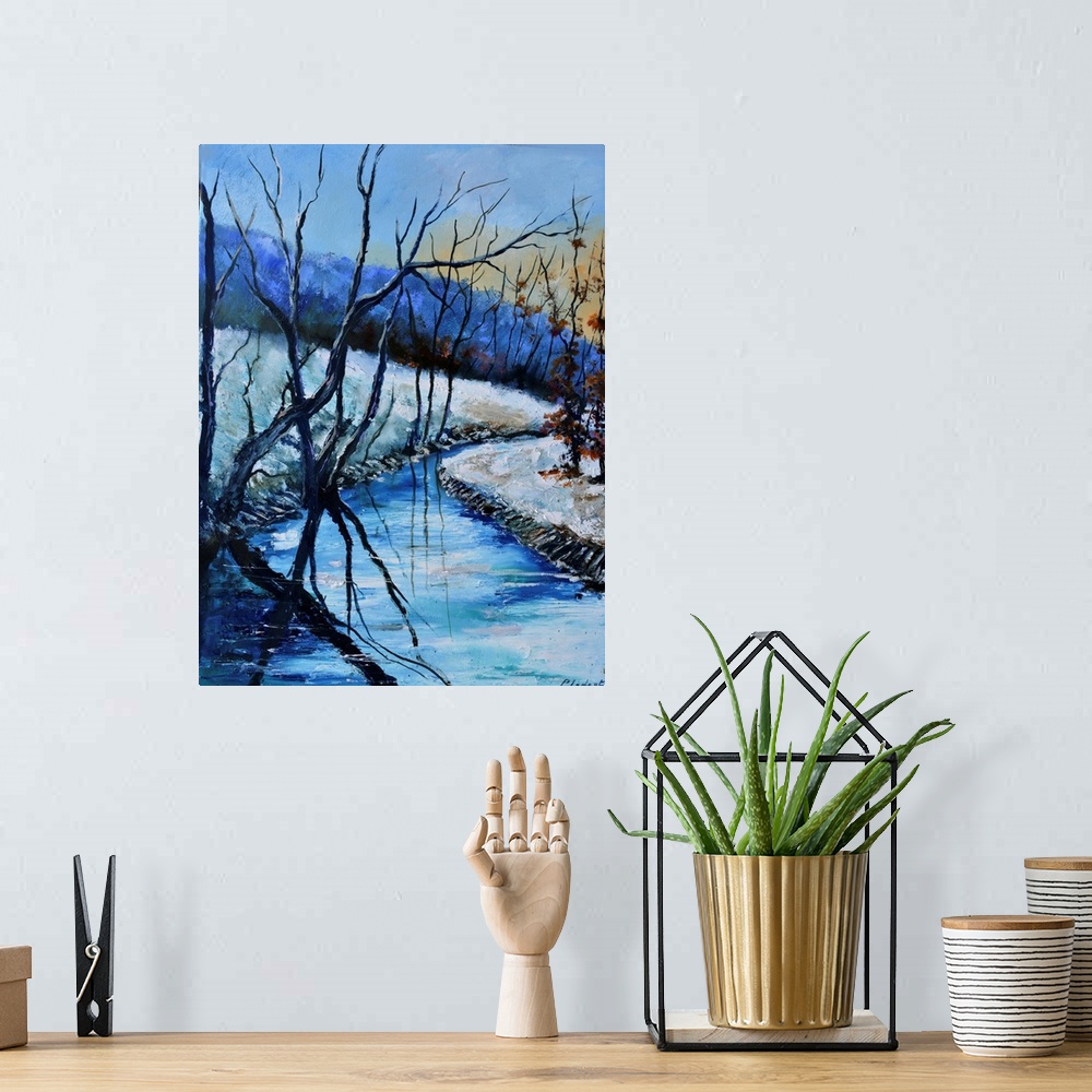 A bohemian room featuring River In The Snow
