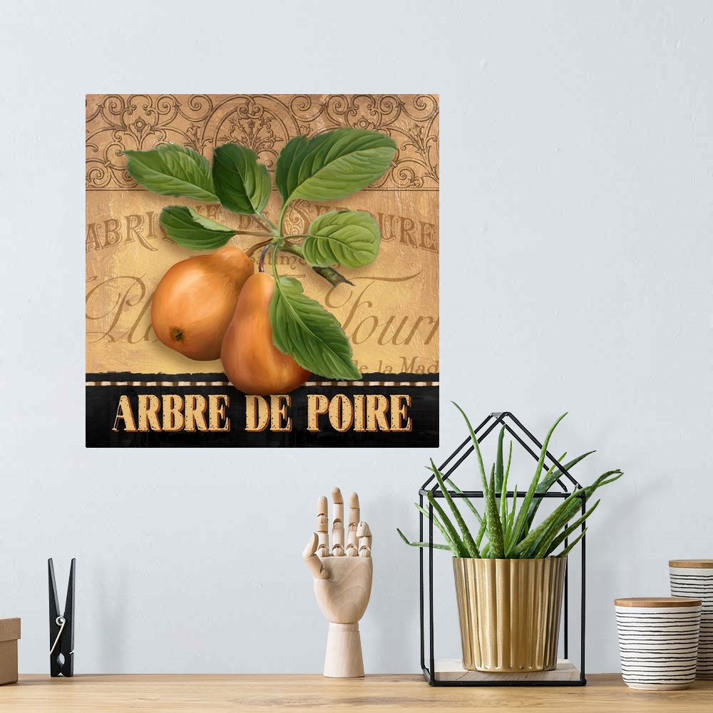 A bohemian room featuring French Pears