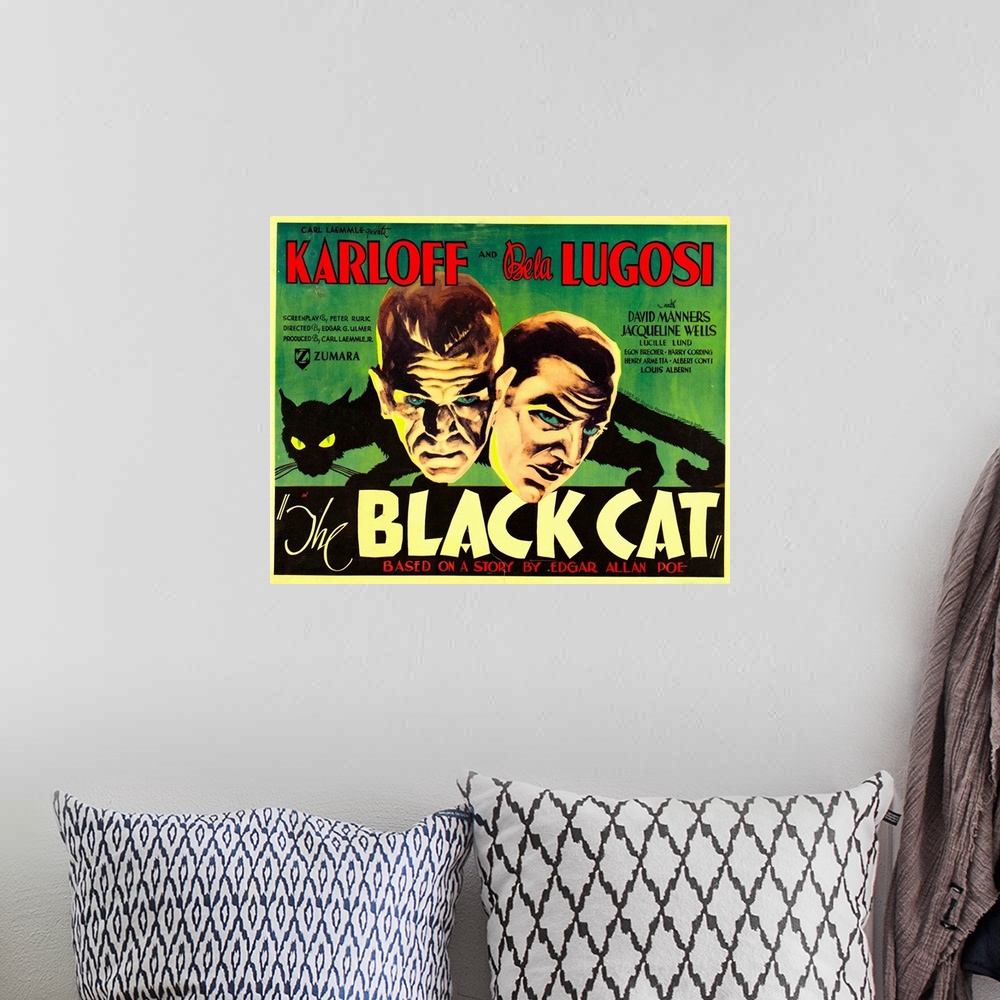 A bohemian room featuring Black Cat 5