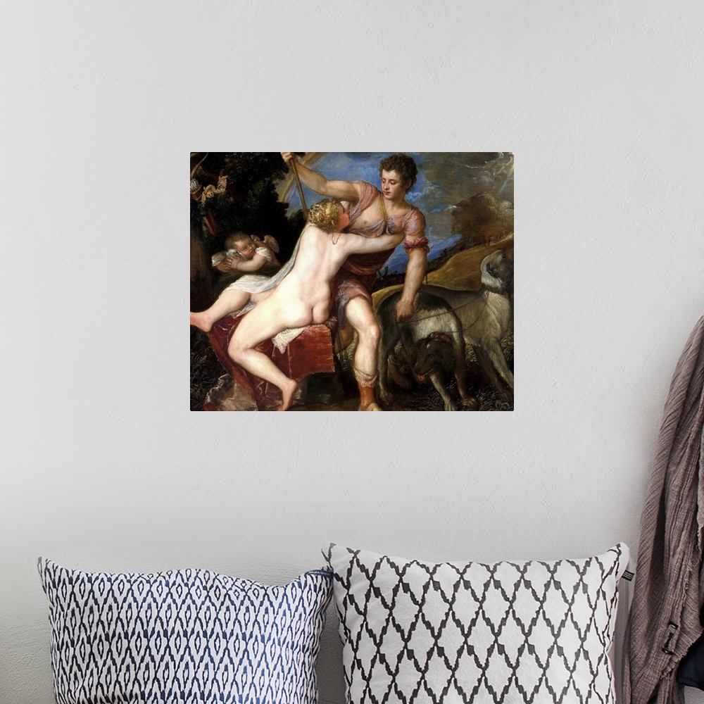 A bohemian room featuring Titian was often inspired by tales from Ovid's?Metamorphoses?for the paintings he called?poesie, ...