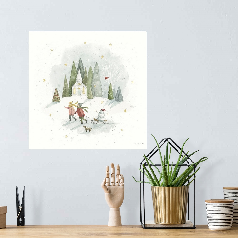 A bohemian room featuring Magical Winterland IV