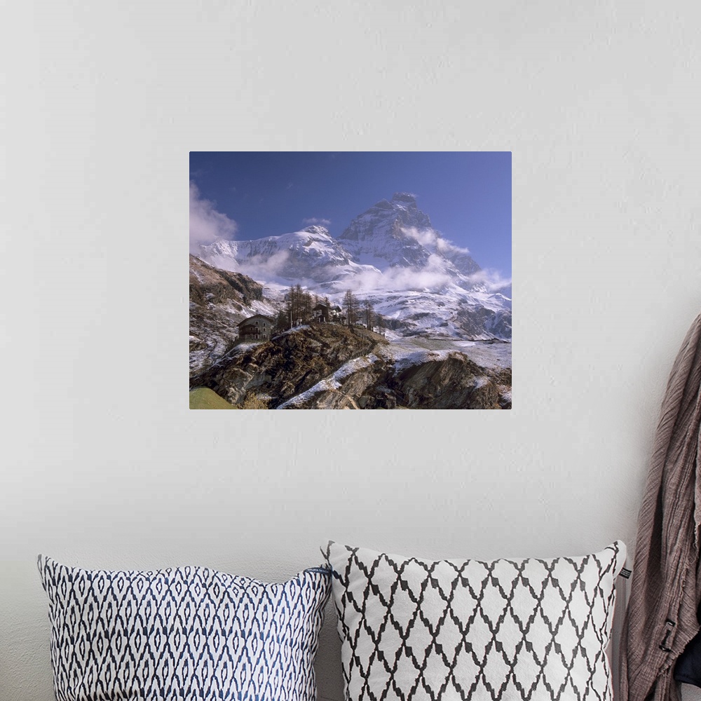 A bohemian room featuring Monte Cervino (Matterhorn) (Cervin) from the Italian side, Aosta, Italy