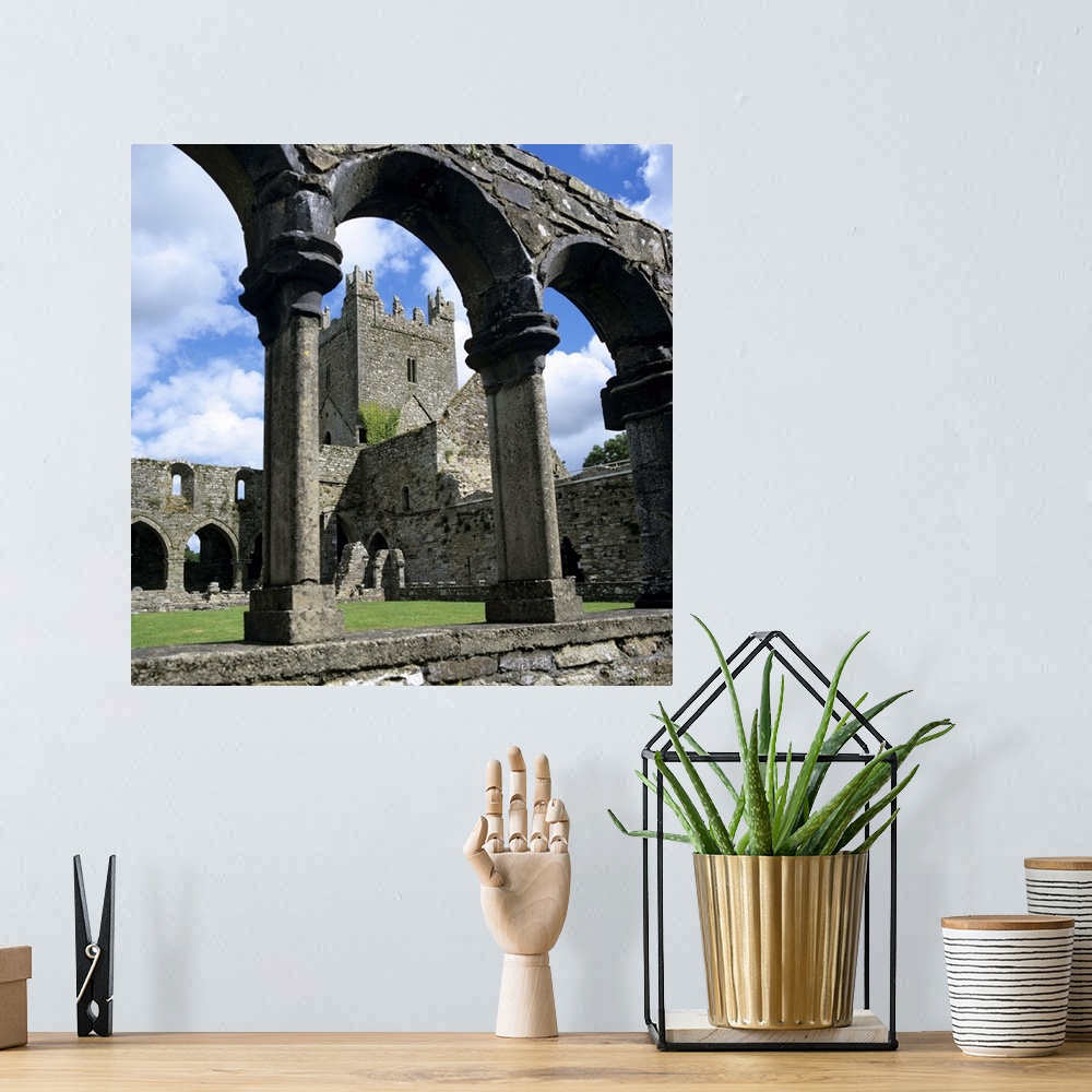 A bohemian room featuring Ruins of Cistercian Jerpoint Abbey, Jerpoint, Leinster, Republic of Ireland