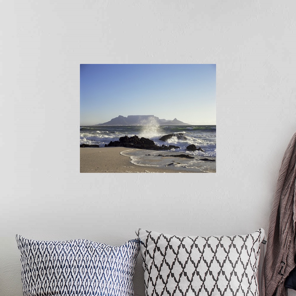 A bohemian room featuring Table Mountain, Cape, South Africa, Africa