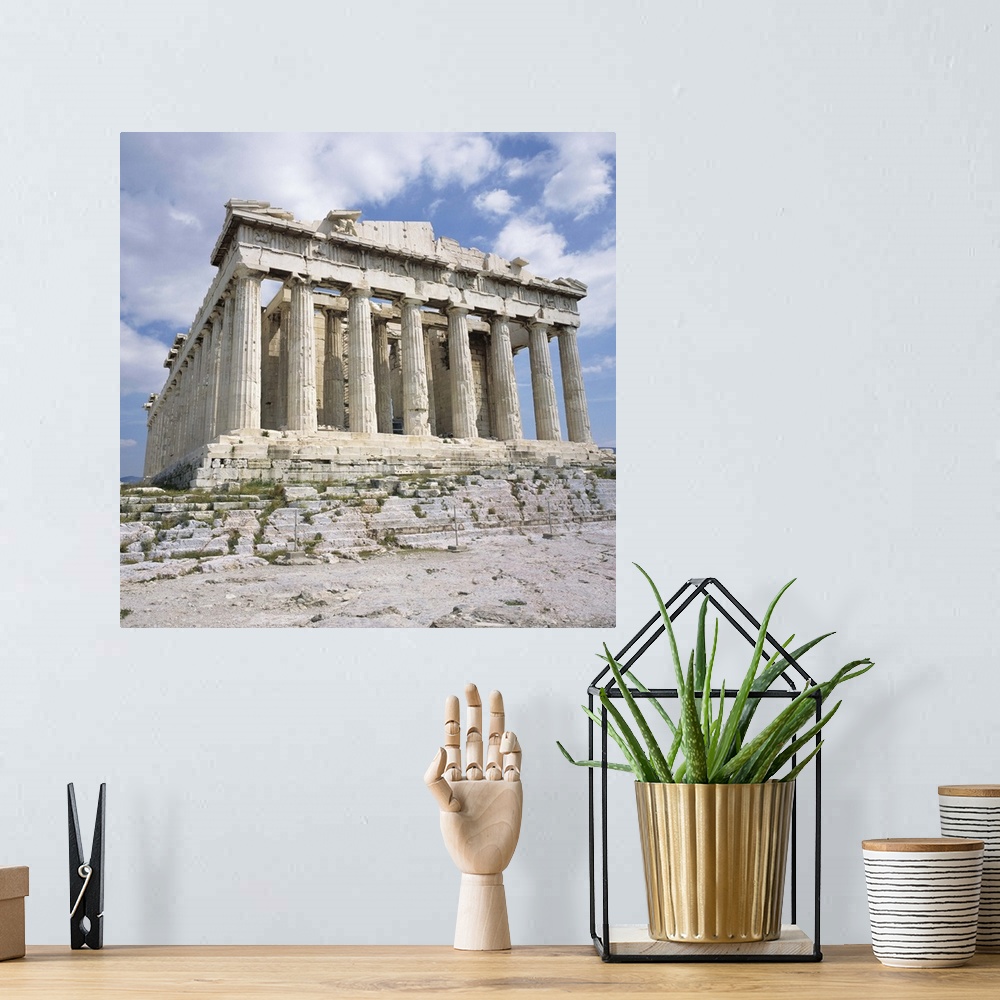 A bohemian room featuring The Parthenon, Acropolis, UNESCO World Heritage Site, Athens, Greece, Europe
