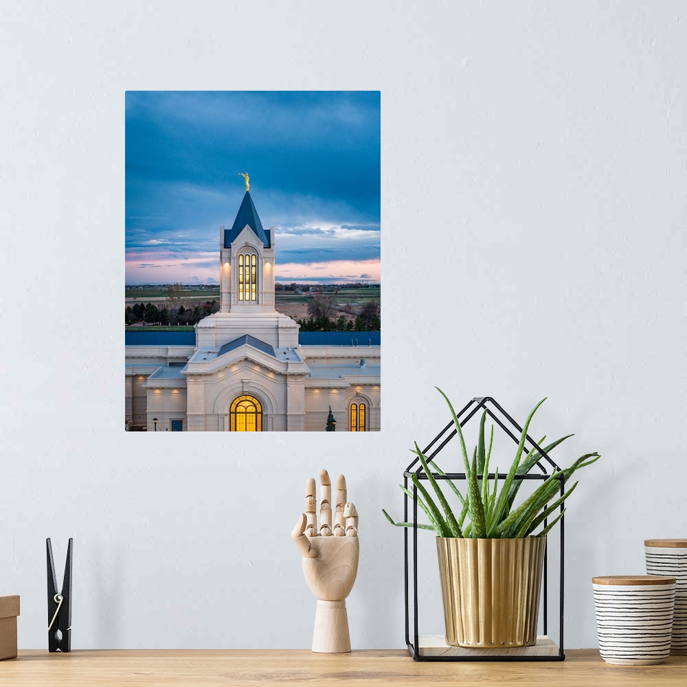 A bohemian room featuring The Fort Collins Colorado Temple sits on nearly 16 acres of land and encompasses 42,000 square fe...