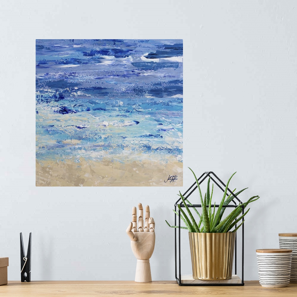 A bohemian room featuring Oceans in Abstract