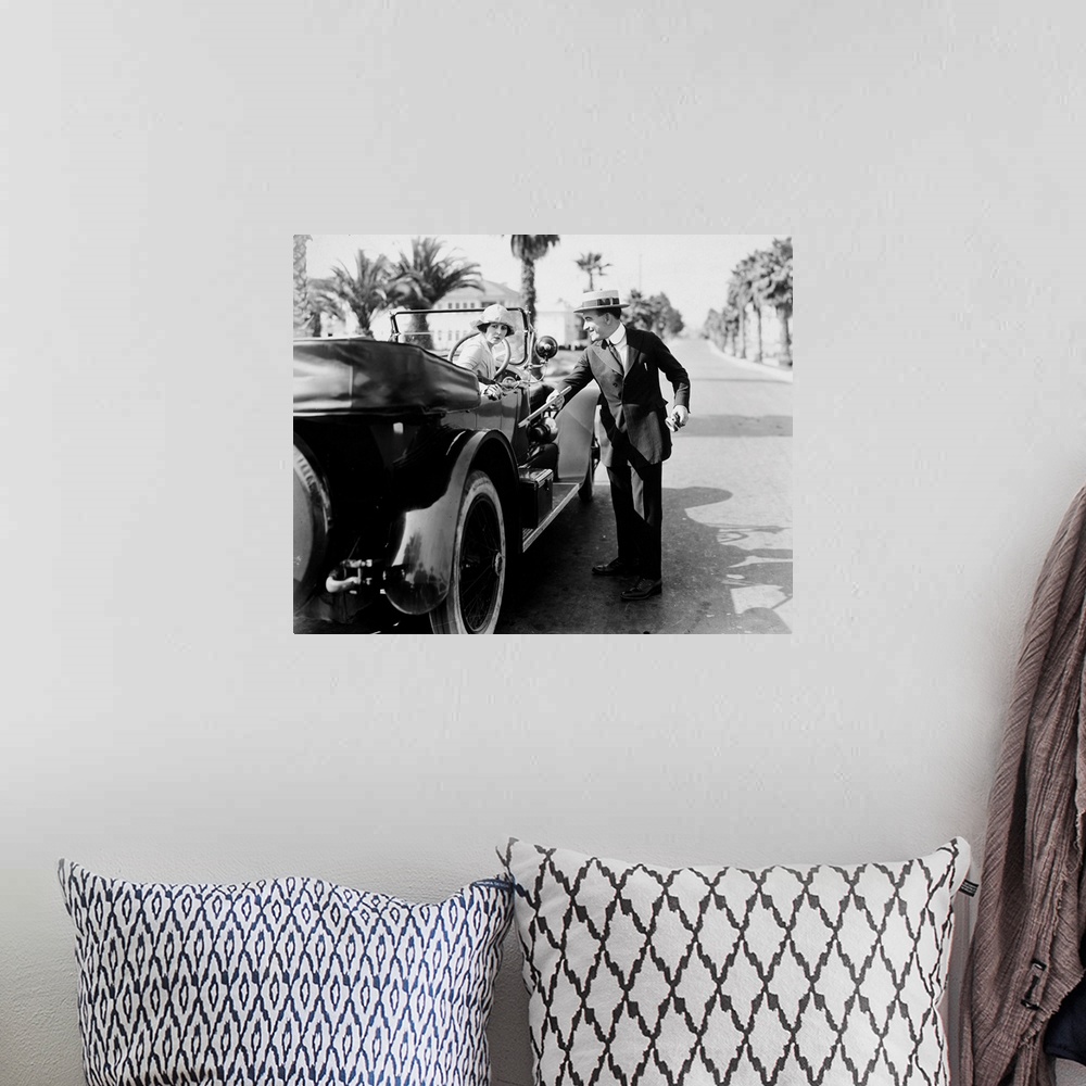 A bohemian room featuring Silent Film: Automobiles