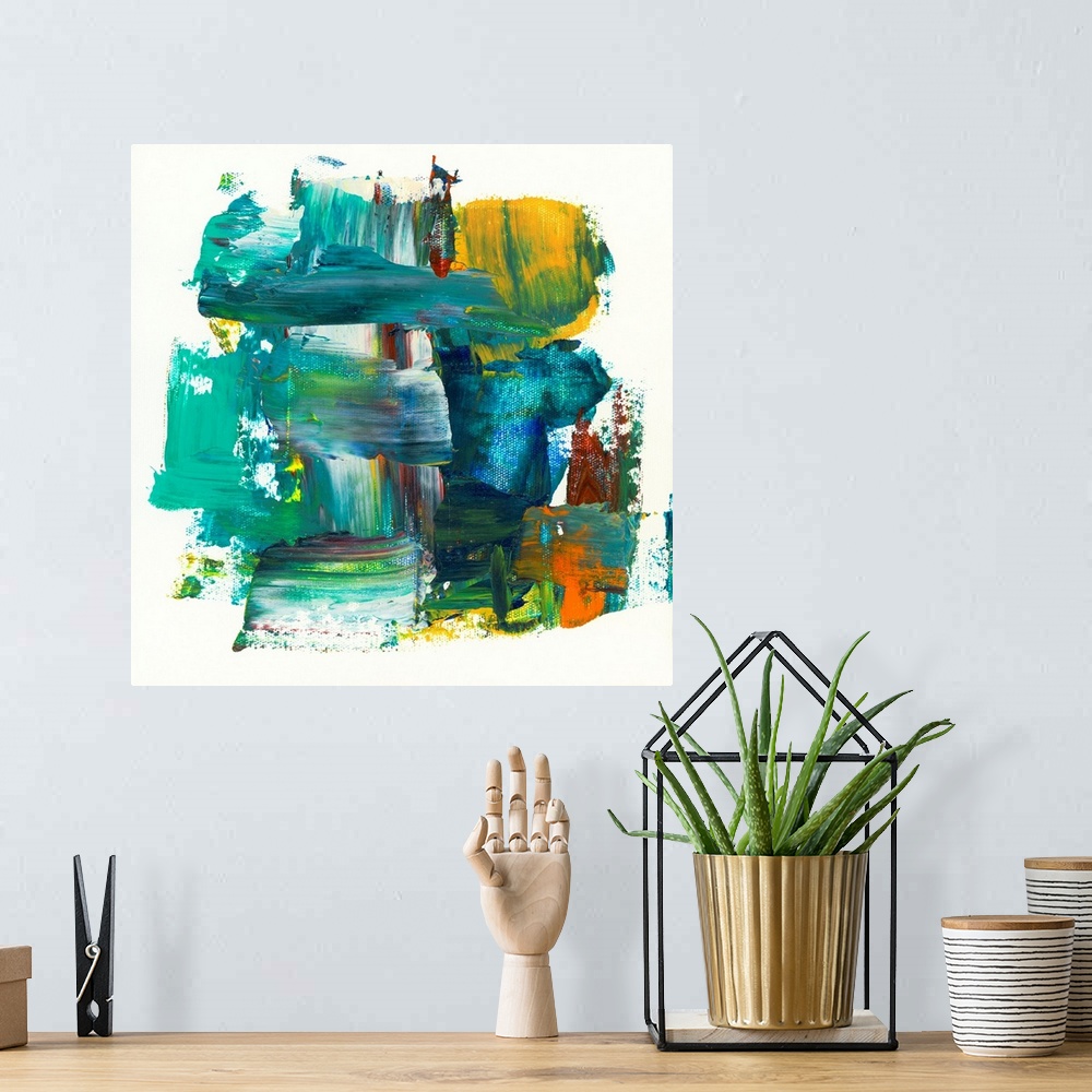 A bohemian room featuring Abstract I