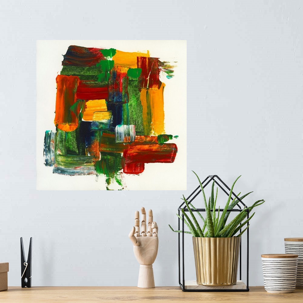 A bohemian room featuring Abstract II