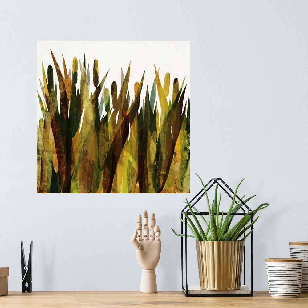 A bohemian room featuring Cattails III