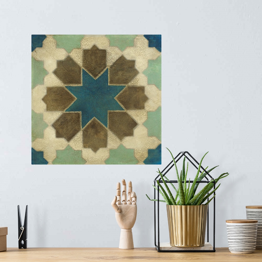 A bohemian room featuring Tangier Tiles I