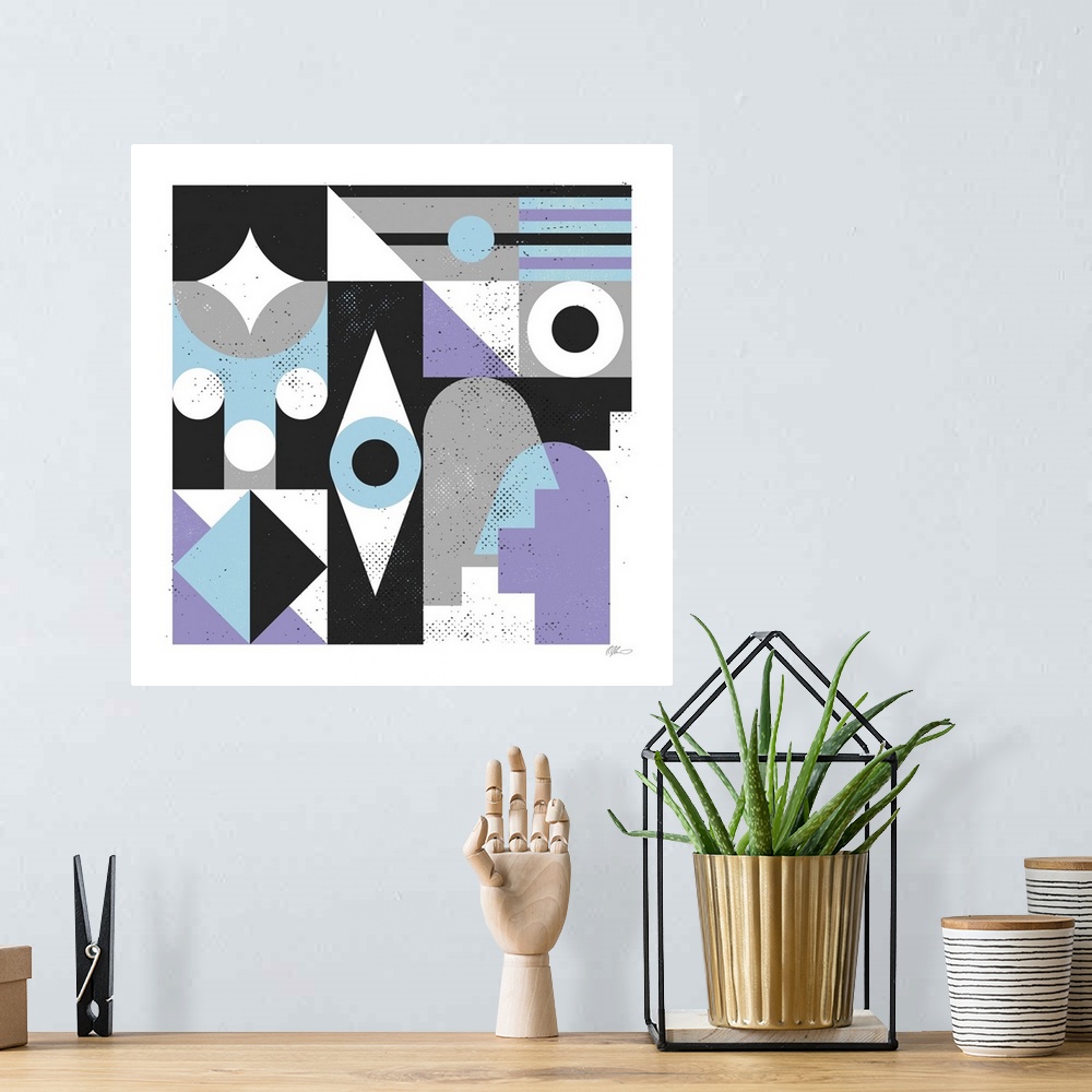 A bohemian room featuring Abstract Eyes