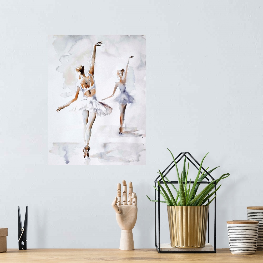 A bohemian room featuring Ballerina In Blue