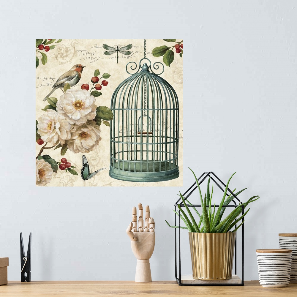 A bohemian room featuring Free as a Bird I