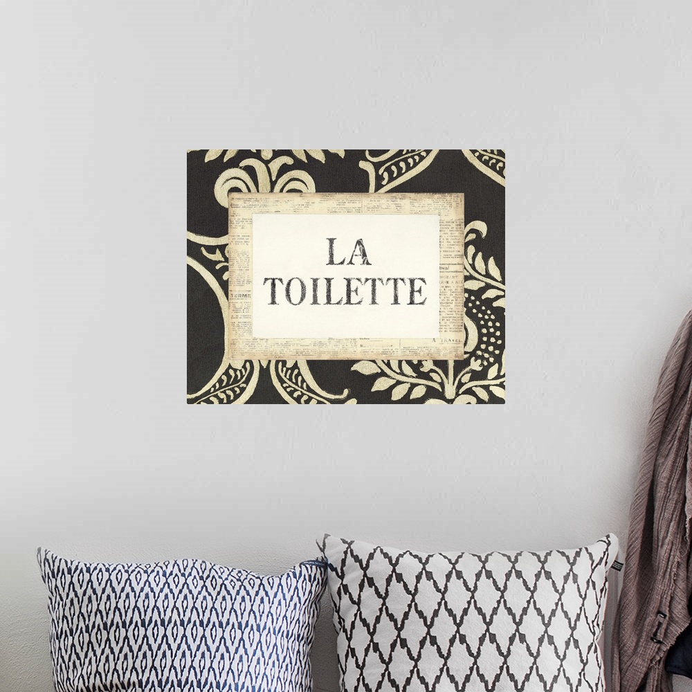 A bohemian room featuring La Toilette