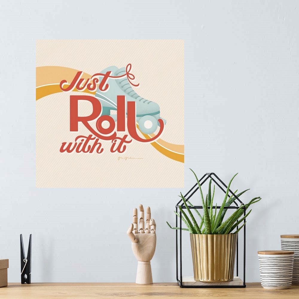 A bohemian room featuring Roll With It II
