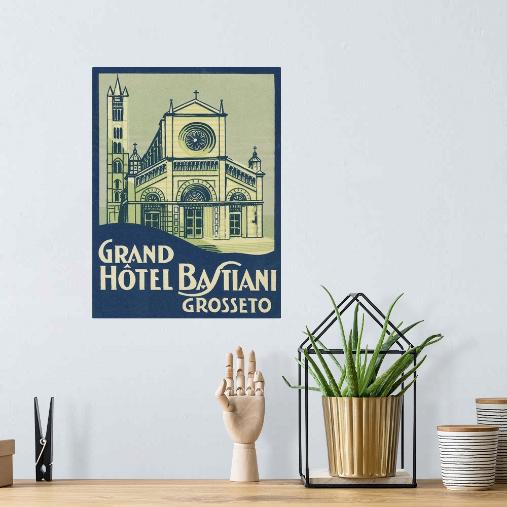 A bohemian room featuring Travel Poster III