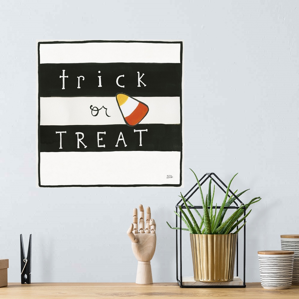 A bohemian room featuring Trick or Treat