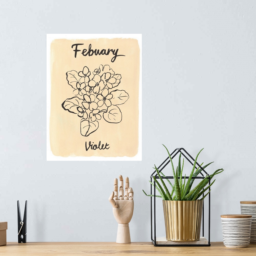 A bohemian room featuring Birth Month II