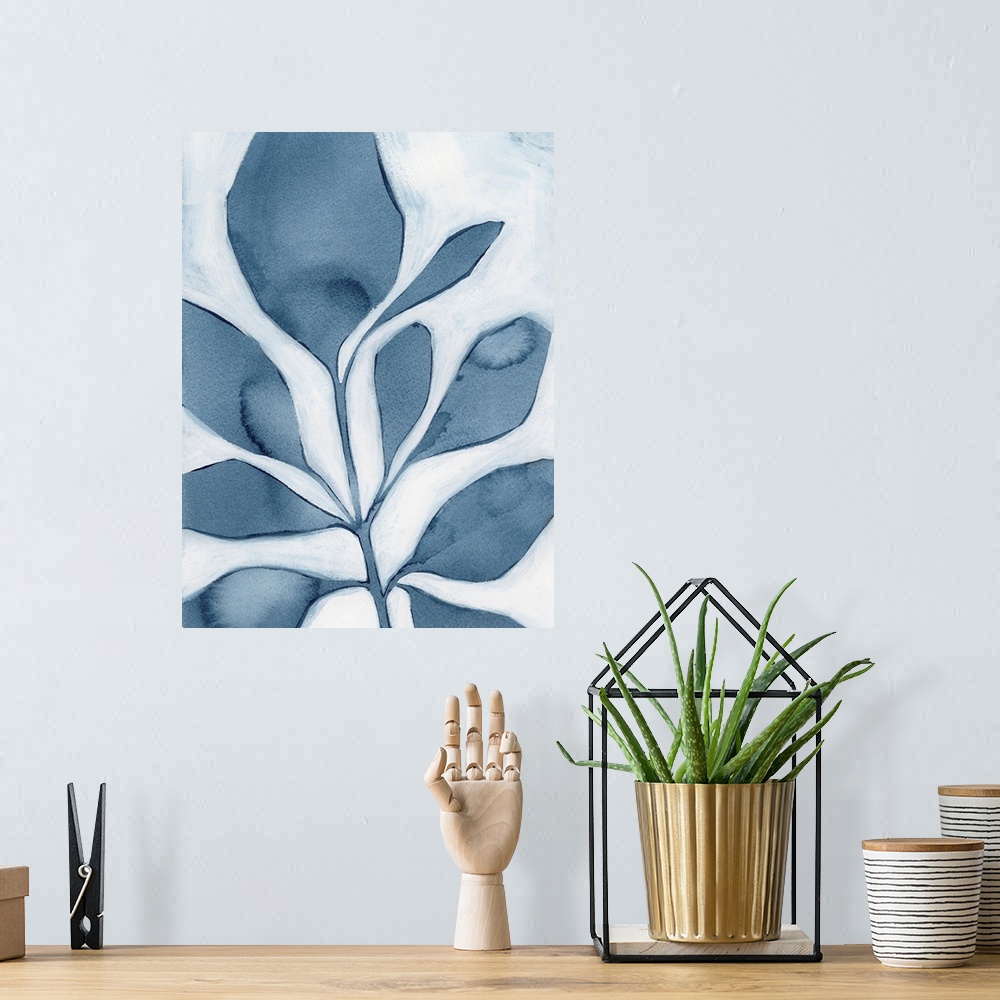 A bohemian room featuring Blue Weed I
