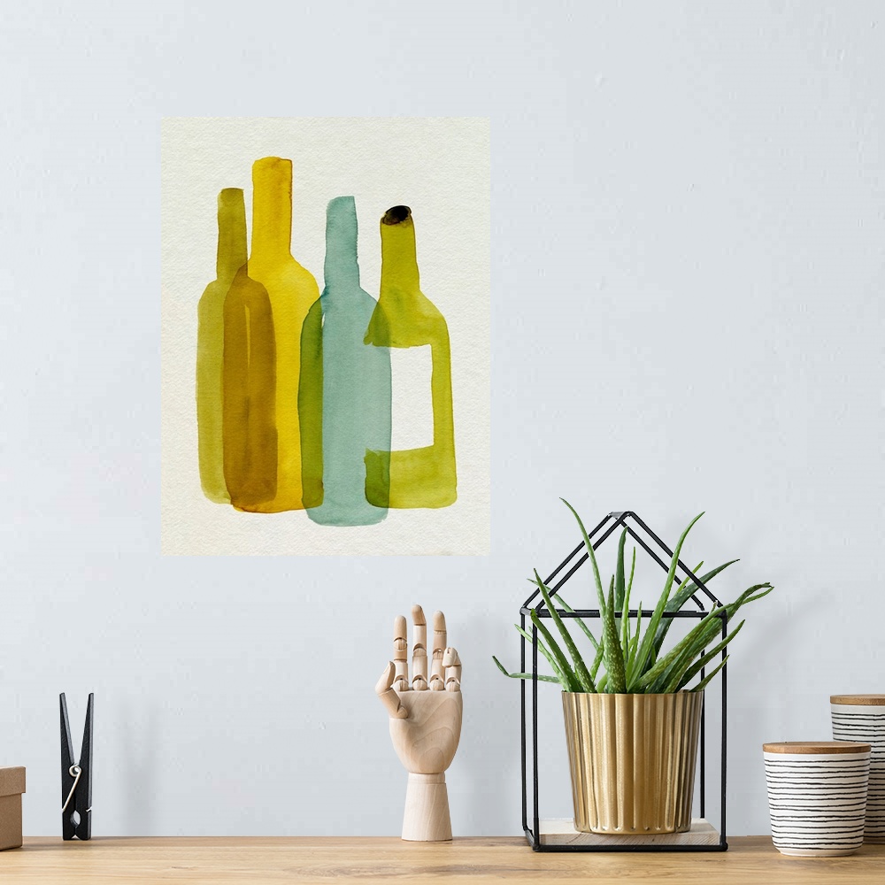 A bohemian room featuring Bottle Collector II